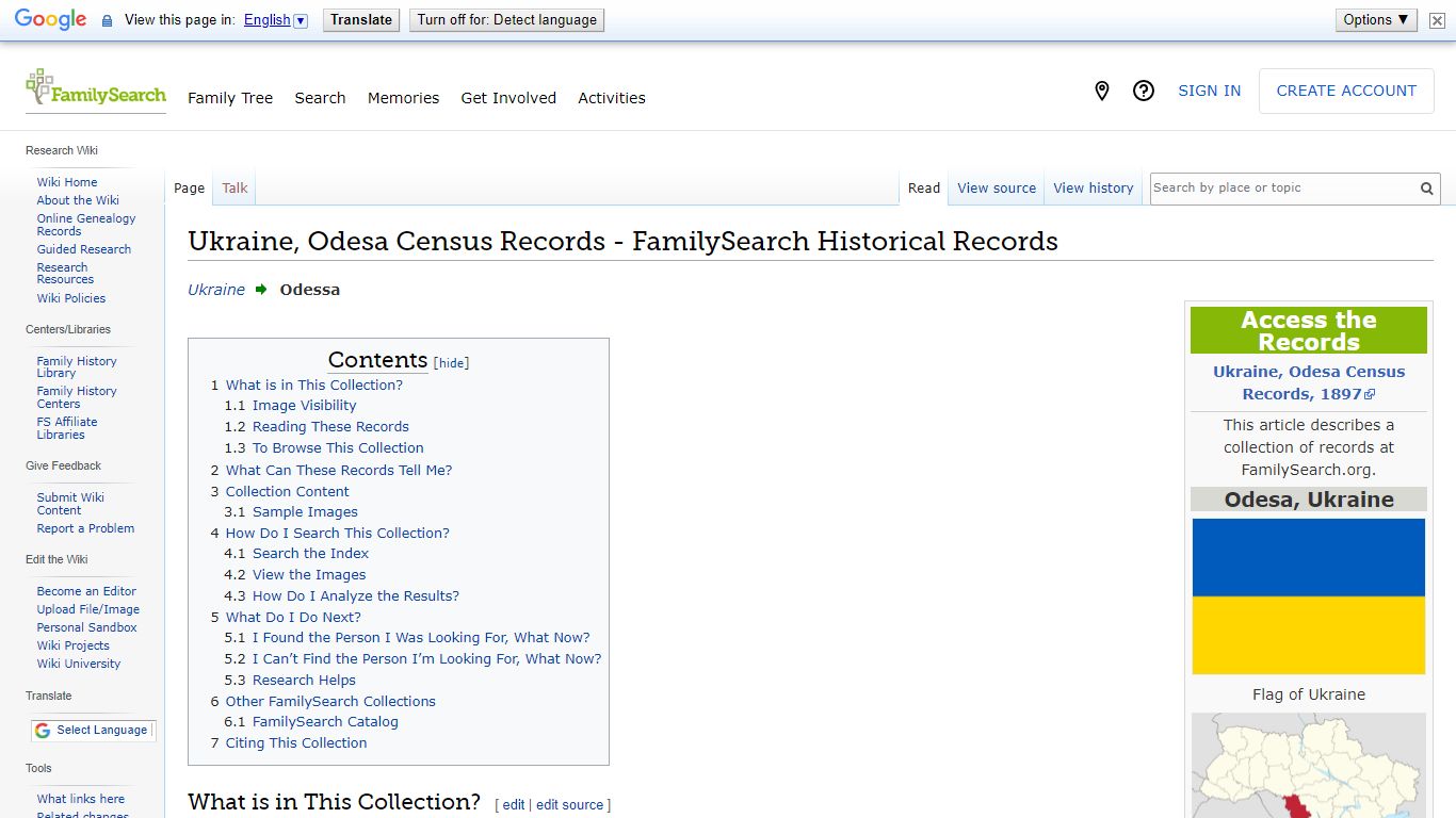 Ukraine, Odesa Census Records - FamilySearch Historical Records